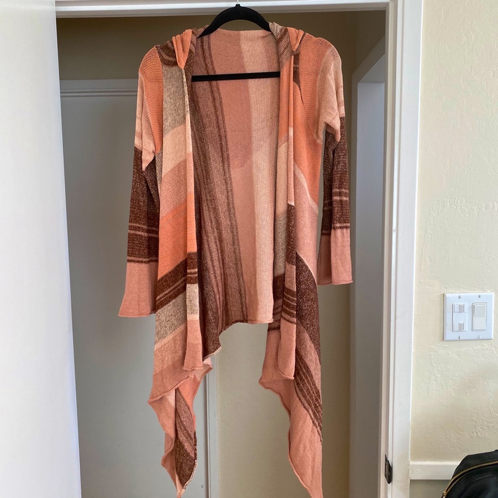 Goddis | Leona hooded wrap sweater